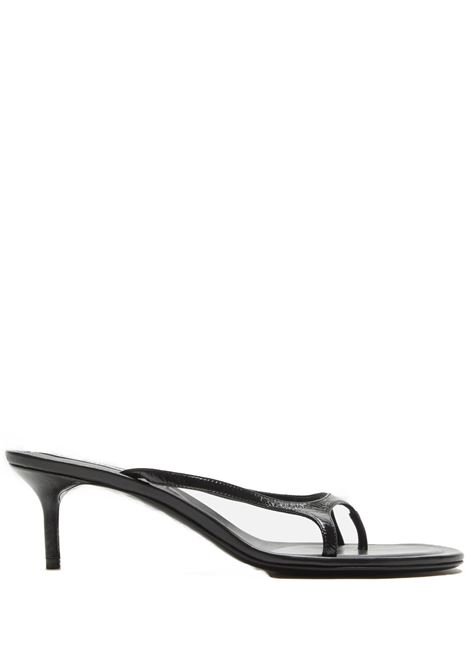 sandali leather mkitten hells donna neri ACNE STUDIOS | AD0793900